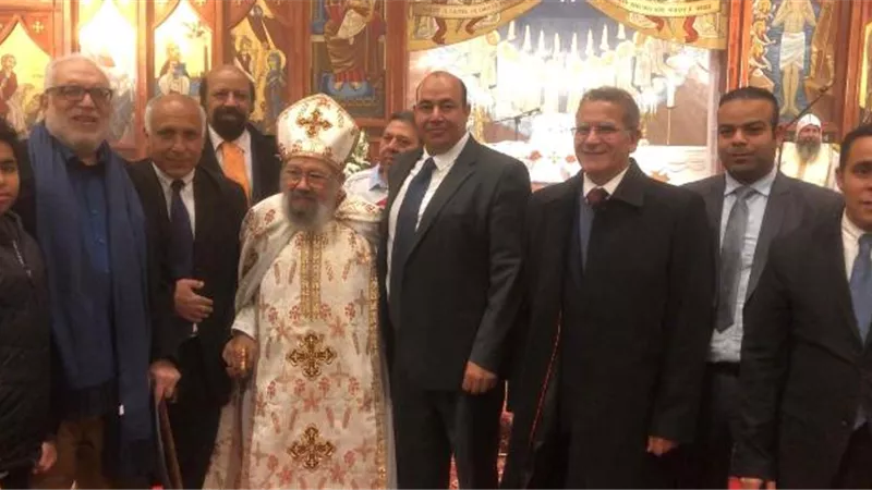 بالصور.. الجالية المصرية بفرنسا تحتفل بعيد القيامة المجيد