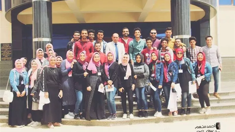 طلاب علوم بجامعة كفر الشيخ يطلق حملة توعية بمناسبة أعياد الربيع