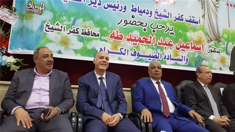 مستقبل وطن بكفرالشيخ يشارك فى تهنئة الاخوة الاقباط بعيد القيامة المجيد بحضور المحافظ