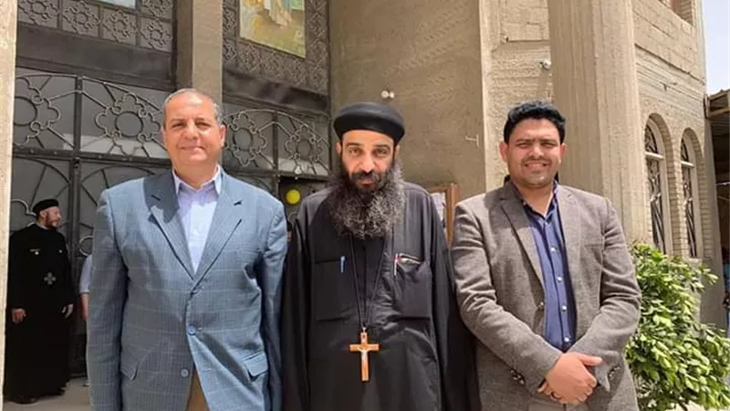رئيس نادي السلام بمدينة السادات يهنئ الاخوة الأقباط بعيد القيامة المجيد