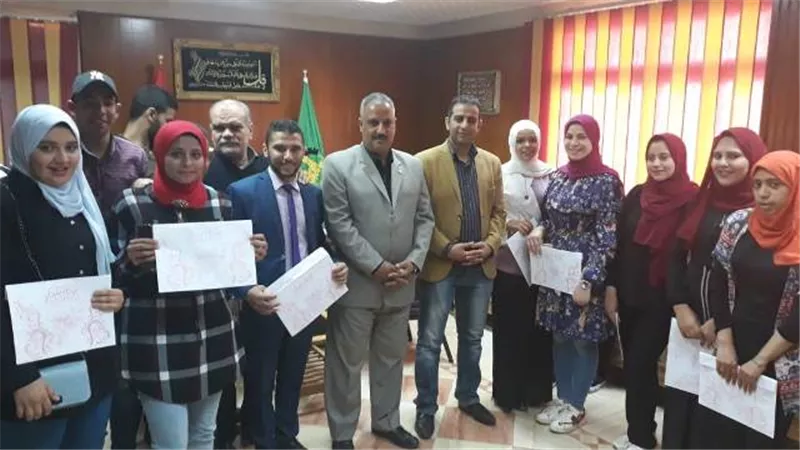 الشباب والرياضية بالقليوبية تكرم حملة الكلمة كلمتك