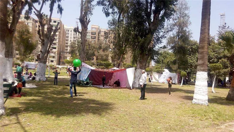 حدائق بورسعيد وبورفؤاد تستقبل زوارها فى عيد شم النسيم