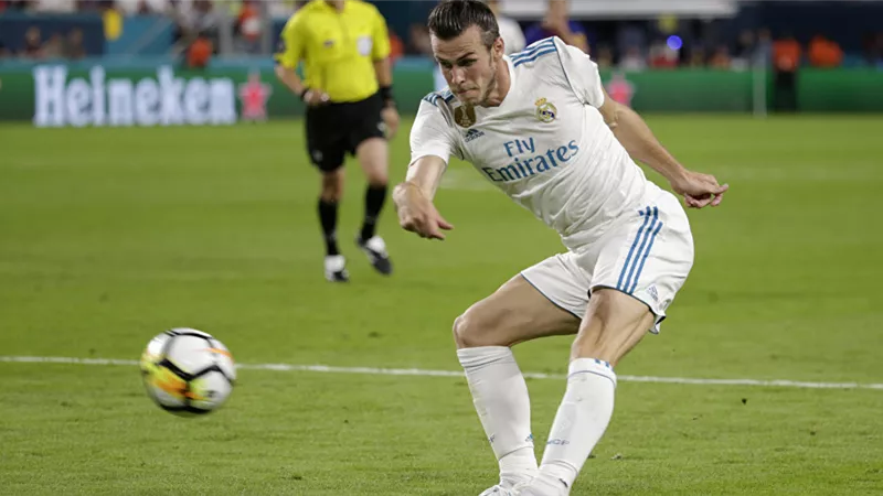 بيل يغادر حافلة ريال مدريد