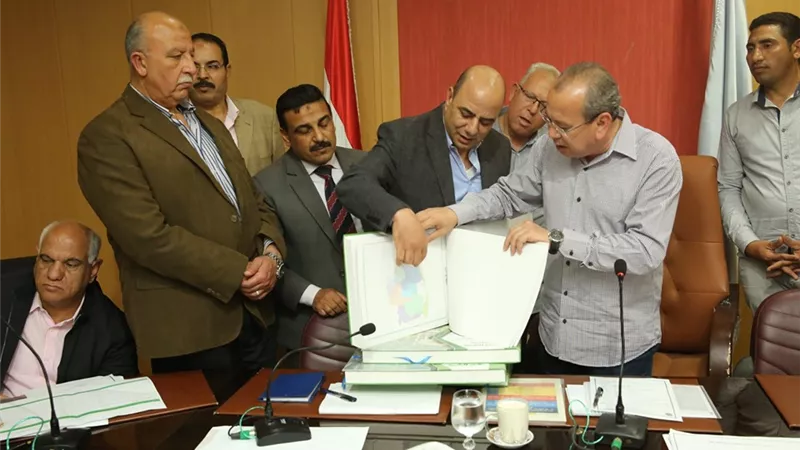 محافظة كفرالشيخ أولي المحافظات التي تتسلم أطلس بخرائط ممتلكات الأوقاف