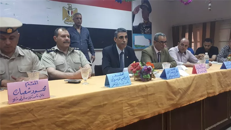 تكريم قيادات مركز شرطة تلا والتعليم والصحة والتمويـن