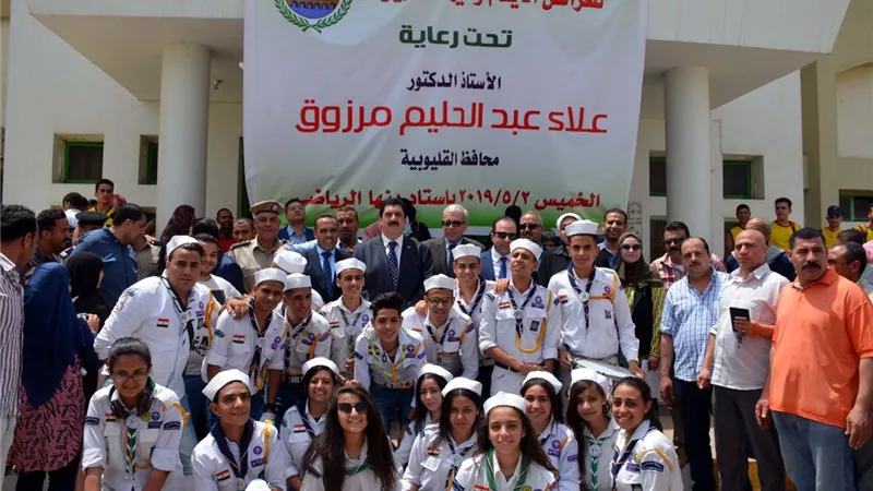 مرزوق يهدى 20 عروسة الأجهزة الكهربائية والمفروشات باستاد بنها