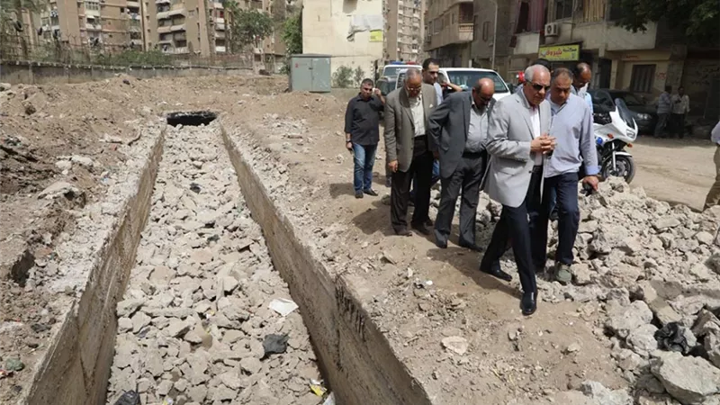 رصف محور عبد العال 1 والسنترال ببولاق الدكرور بتكلفة 27 مليون جنيه