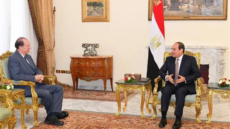 فى لقائه بالسيسى .. رئيس البنك الدولى يشيد بنجاح مصر فى تخطى التحديات