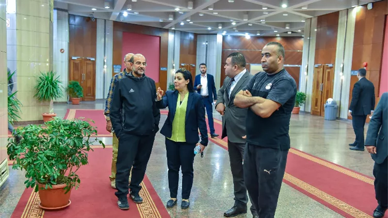 جهاد عامر: تعاون مثمر مع مكتبة الإسكندرية قبل انطلاق البطولة