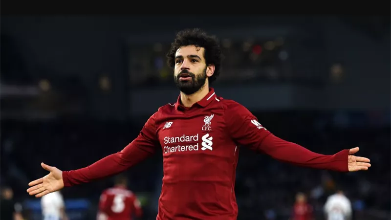 صلاح يتصدر قائمة الهدافين من جديد بالدورى الإنجليزى