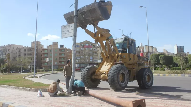 جهاز 6 أكتوبر: تغيير كشافات الصوديوم لكشافات ليد بمحور 26 يوليو