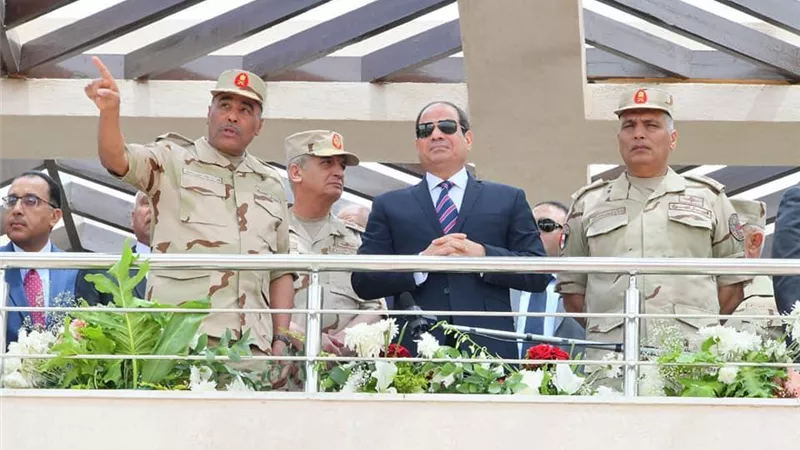 السيسي يفتتح عددا من المشروعات العملاقة التي تربط سيناء بدلتا النيل