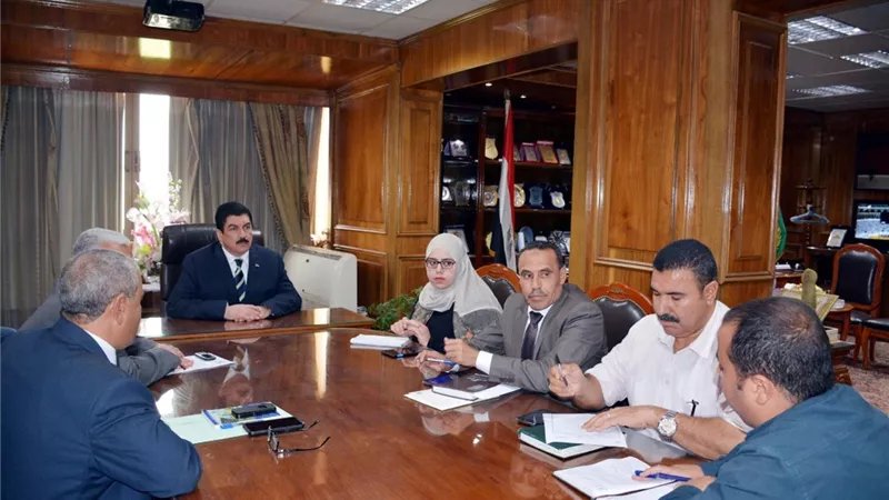 مرزوق : متابعة وتسهيل توريد القمح والقليوبية وردت 34 الف طن