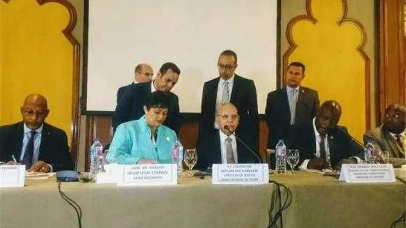 وزير العدل: ما حققه الاتحاد الإفريقي فى طريق التنمية الشاملة يحتم علينا استكماله بأجندة 2063 التنموية