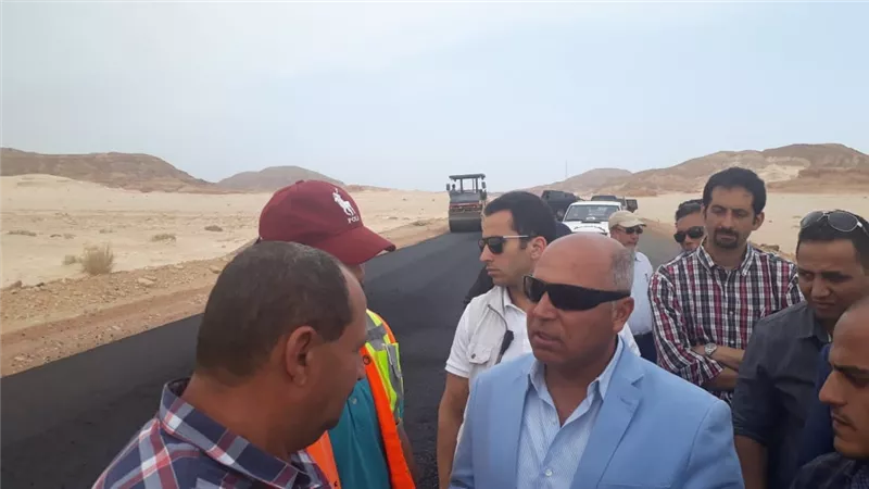 الوزيري.. سرعة اصلاح الاجهزة المعطلة بمنفذ طابا البري وتطوير شامل لمنفذ السلوم