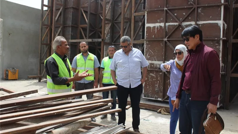رئيس جمعية الصداقه الكوريه يزور بنى سويف