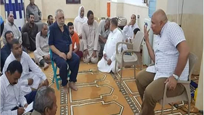 تخصيص قطعة أرض لإقامة دار مناسبات بحي الزهور بمركز الخارجة