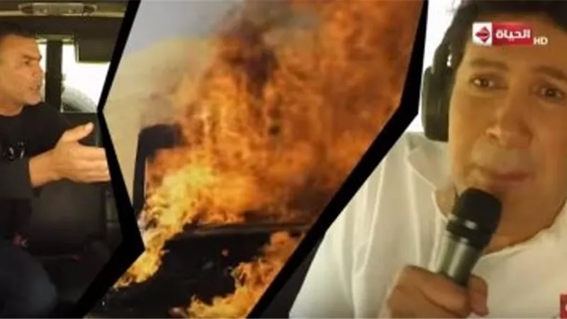 بالفيديو.. عصام الحضرى ينهار على الهواء فى فخ هانى رمزى