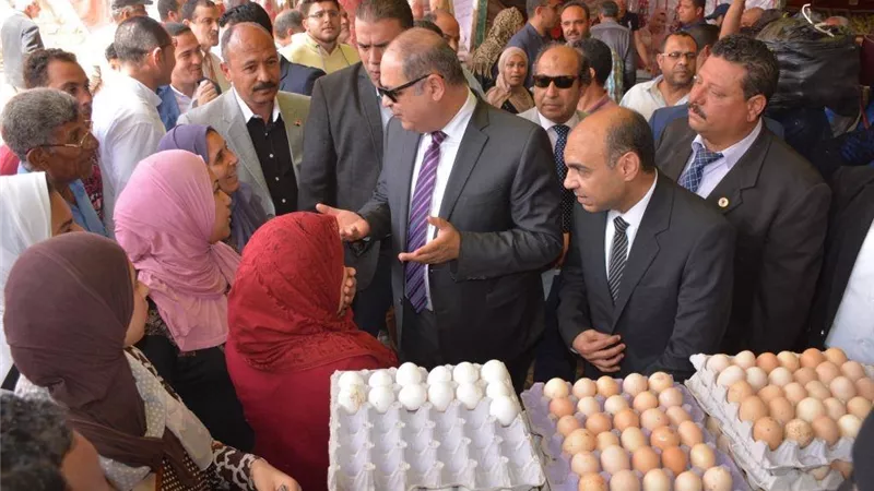محافظ الغربية .. تكثيف الحملات الرقابية على الأسواق بمدن المحافظة لضبط الأسعار ومراقبه الجودة
