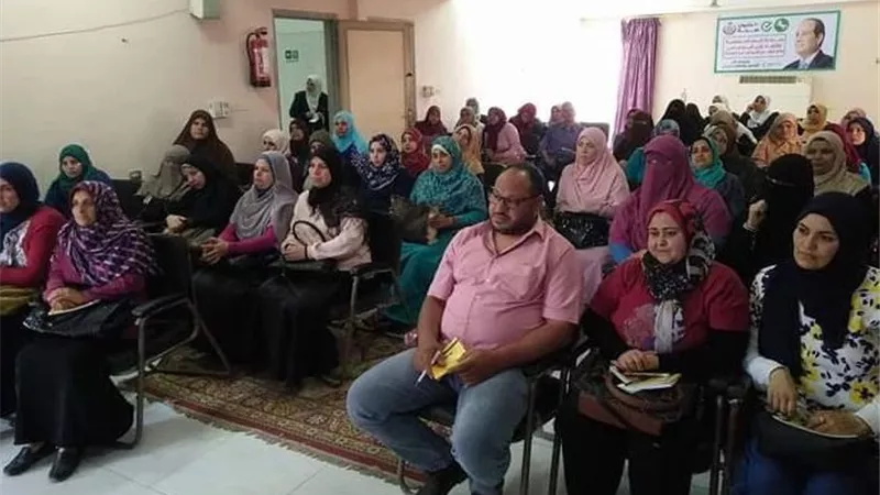 وكيل وزارة الصحة بالشرقية يجتمع مع هيئة التمريض عقب الدورة التدريبية لإدارة المستشفيات