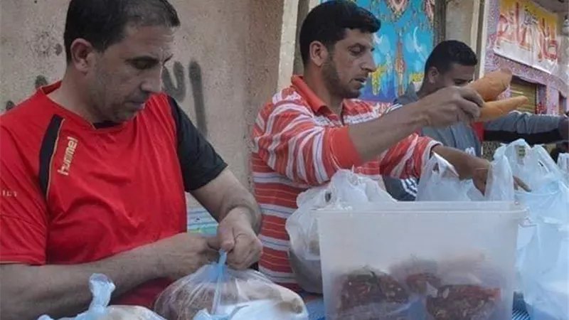معا لافطار الصائمين بالوجبات الطازجة .. مبادرة شباب المنوفية