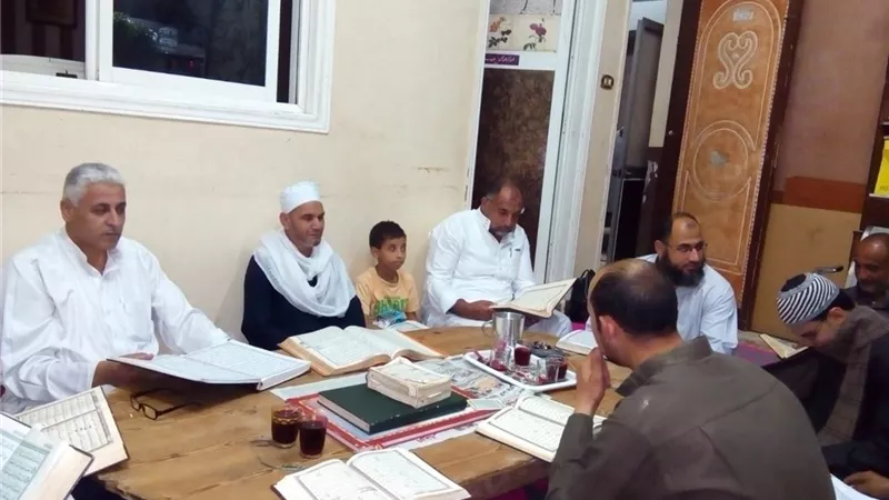 المقرأة الرمضانية السنوية بقرى مركز أشمون