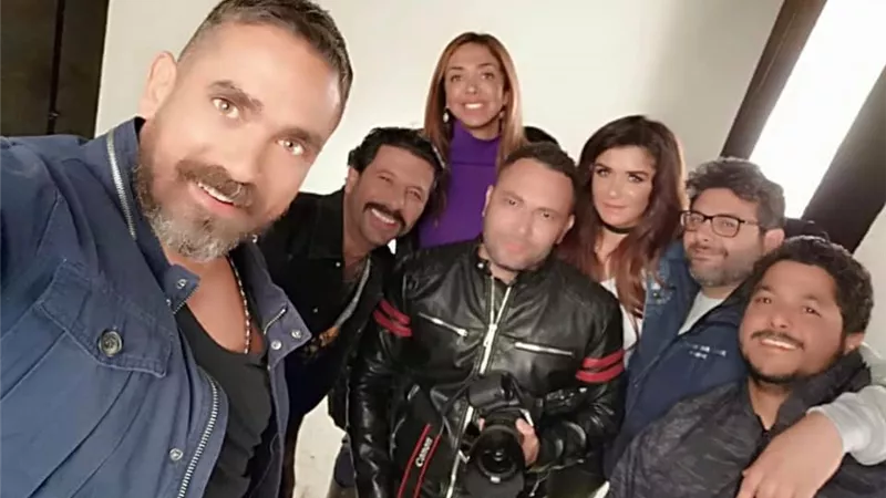 بالصور.. انتهاء تصوير فيلم أمير كرارة 