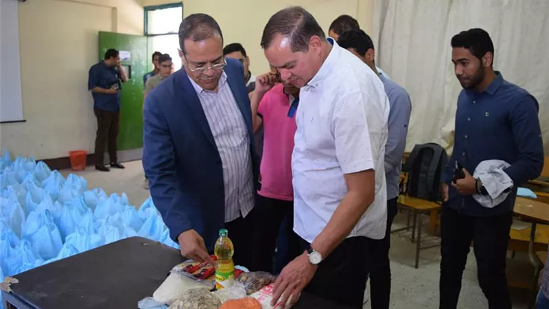 شنط الخير من طب بشرى سوهاج للقرى الأكثر إحتياجا..صور