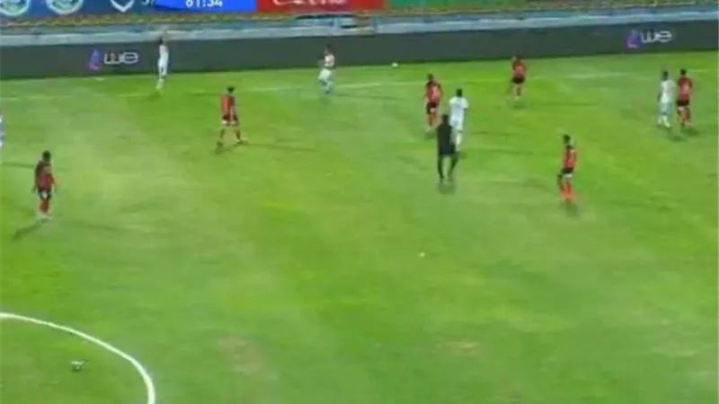 الداخلية يتعادل مع الزمالك بهدف فى الدقيقة 61