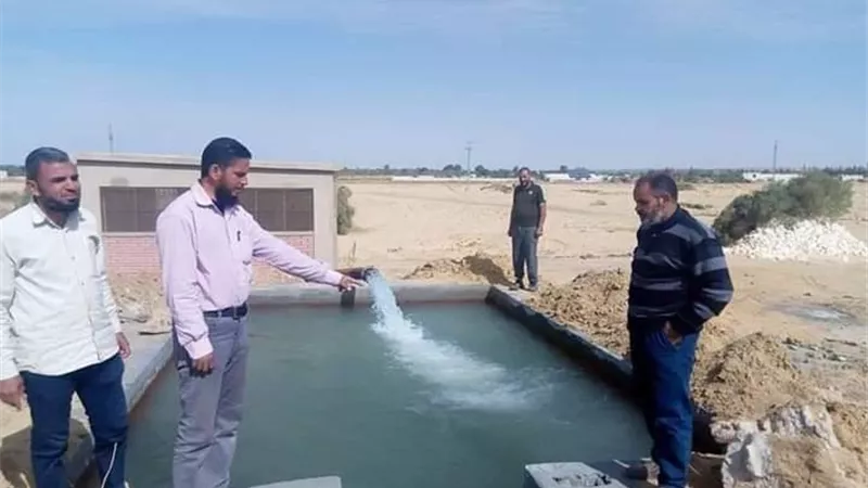 نجاح تجربة أول بئر حكومية بالطاقة الشمسية في الواحات البحرية