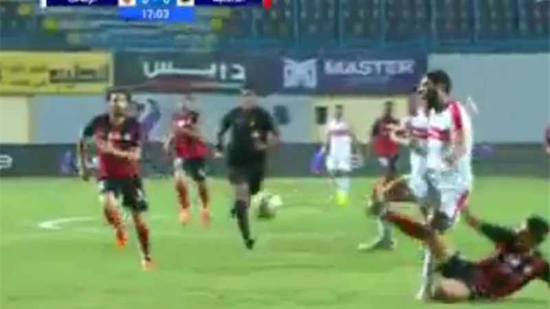 اوباما يحرز الهدف الثانى للزمالك فى شباك الداخلية