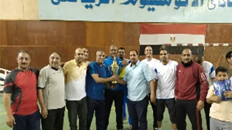 فوز الالومنيوم ببطولة الشركات بقنا
