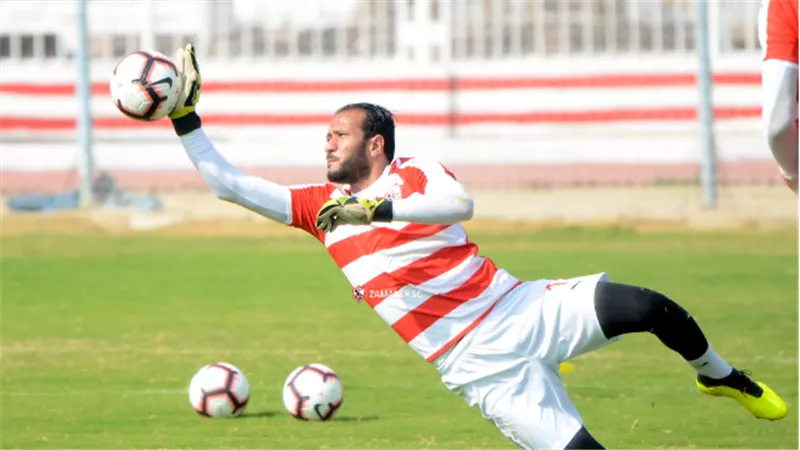 جراحة ناجحة لحارس الزمالك بعد اصابته فى لقاء الداخلية