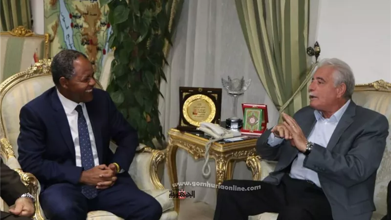 فوده استقبل مدير برنامج الاغذية العالمى للأمم المتحدة بمصر ويدعوة لزيارة ميدانية لمدينة كاترين