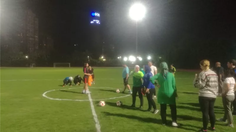 دورة رمضانية للكرة النسائية بمركز شباب الجزيرة