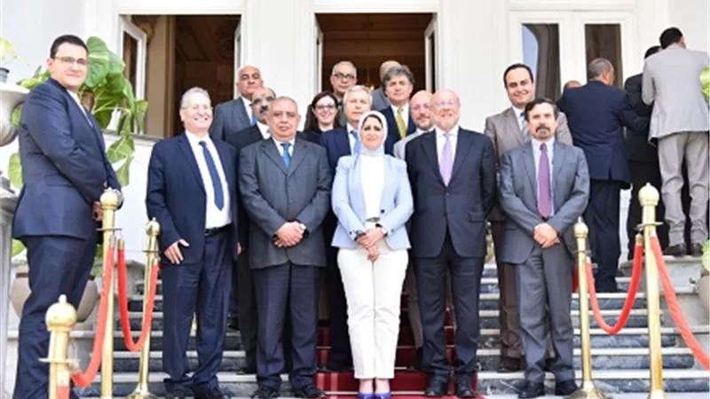 وزيرة الصحة تشهد بروتوكول تعاون مع مؤسسة 