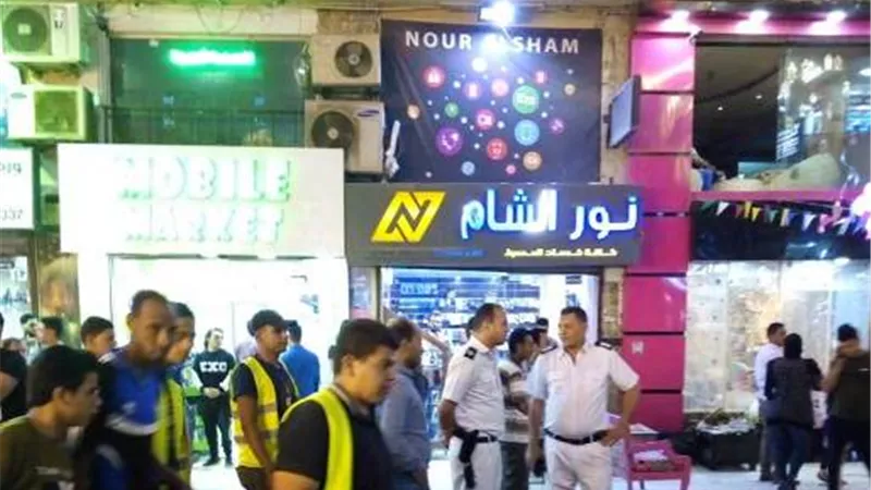 حملات للقضاء على الإشغالات والمخالفات بمدينة 6 أكتوبر... صور