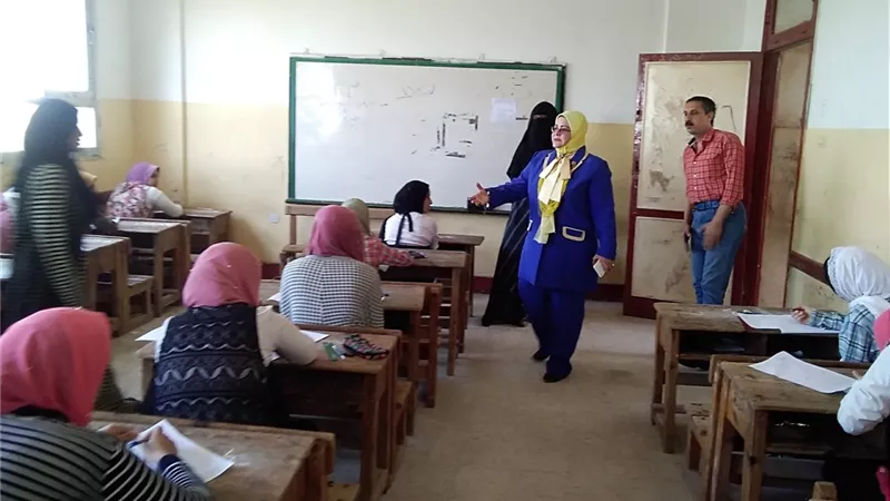 استبعاد 4 ملاحظين في ثالث أيام امتحانات الإعدادية بكفر الشيخ