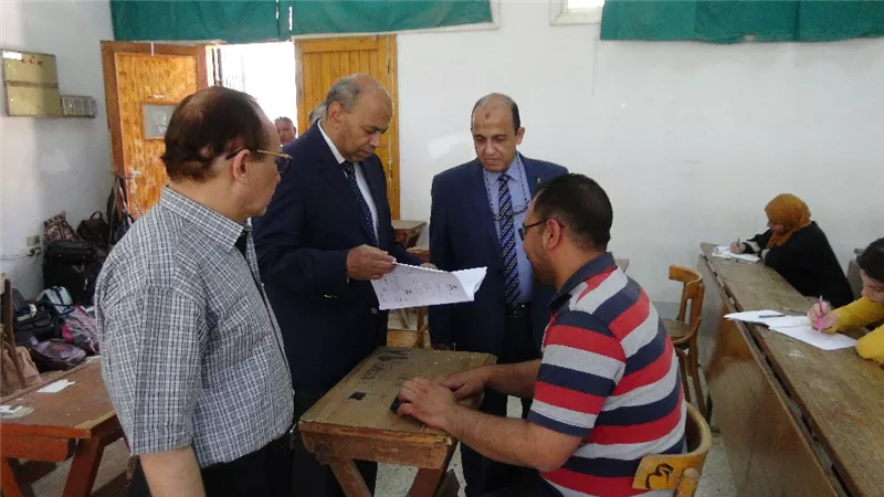 بدء امتحانات الفرق النهائية بجامعة المنيا