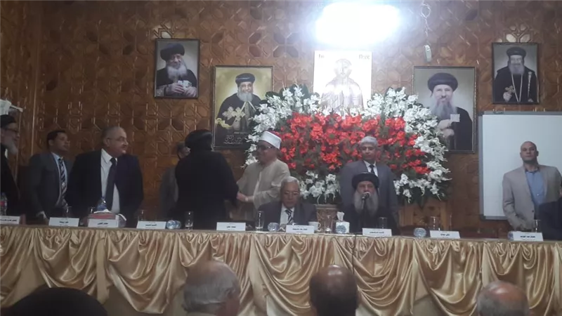 محافظ الدقهلية فى احتفالات تكريس دير القديسة دميانة ببلقاس