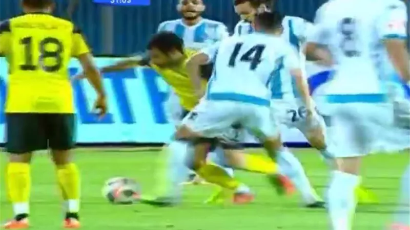 دجلة يهز شباك بيراميدز بهدف هلال