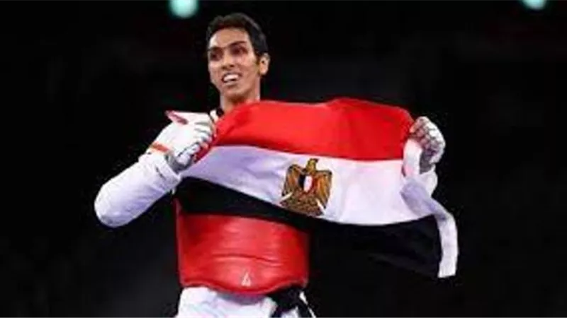 سيف عيسى يحقق ذهبية جديدة لمصر فى التايكوندو