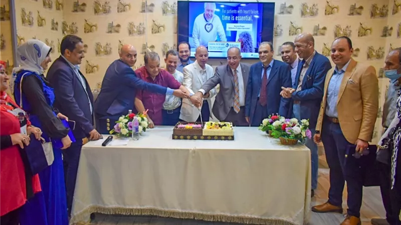وكيل وزارة الصحة يشهد إحتفالية اجراء 1000قسطرة قلبية بالزقازيق العام