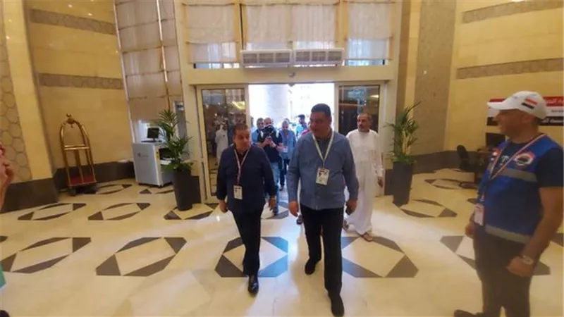 مساعد وزيرة التضامن يتفقد مقر بعثة حج الجمعيات الأهلية