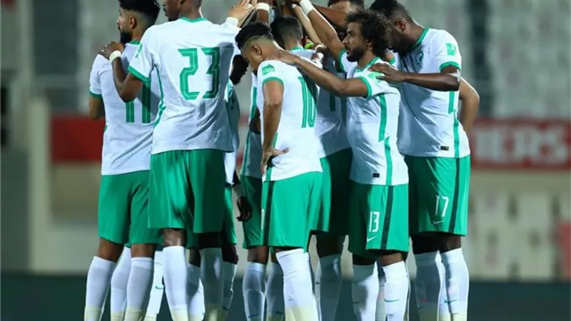 استعدادا لـ كأس العالم 2022: مدرجات المنتخب السعودي كاملة العدد فى مونديال قطر
