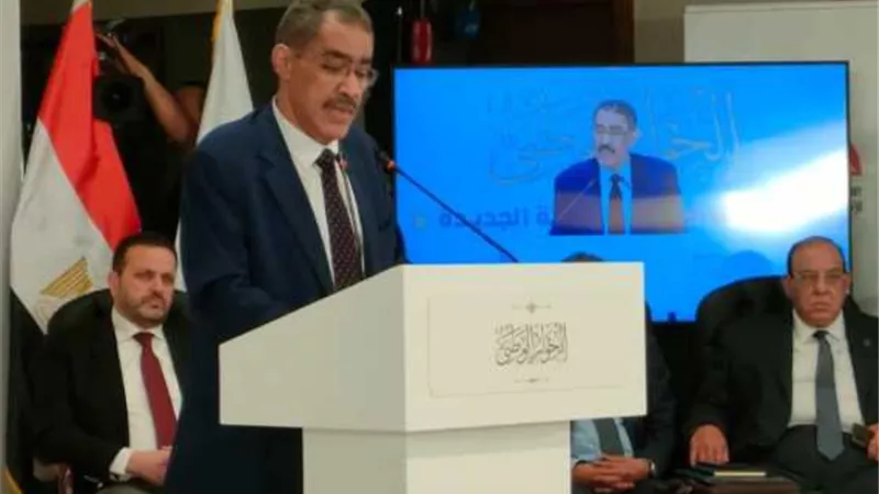 ضياء رشوان: نناقش مخرجات الحوار الوطنى لرفعها لرئيس الجمهورية