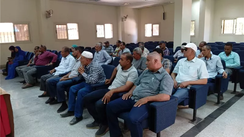 مركز الزينية شمال الأقصر يتأهب لمواجهة التعديات على الأراضى خلال أجازة العيد