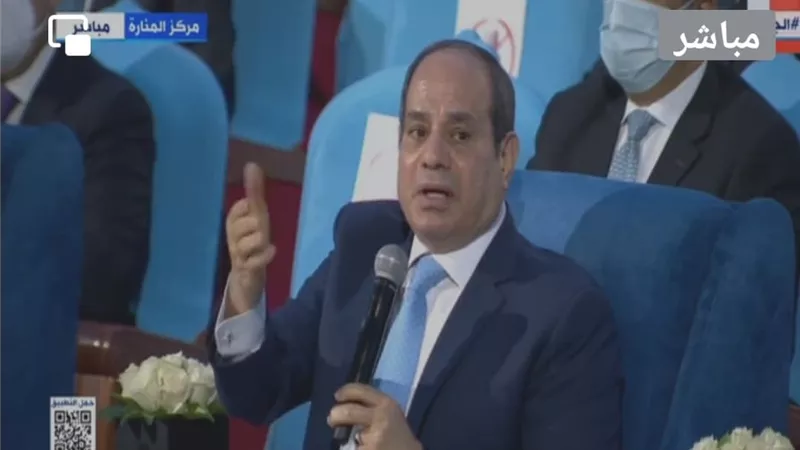 السيسى : الرغيف الواحد يكلف الدولة من 75 الي 80 قرشا ويباع للمواطنين بـ 5قروش