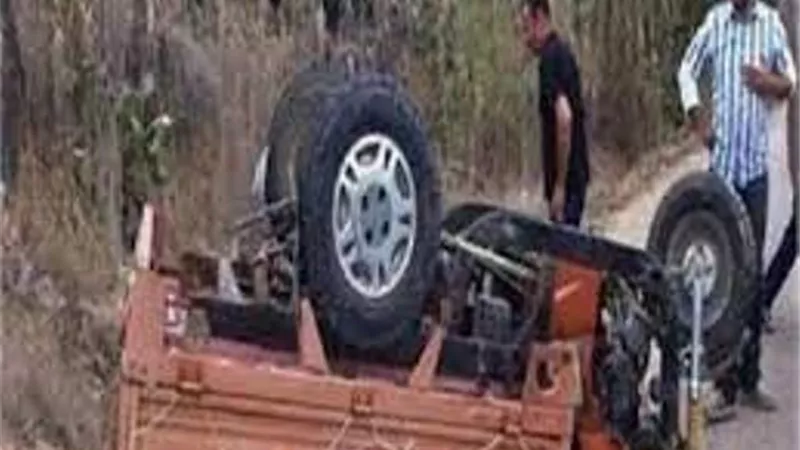 إصابة 3 أشخاص من أسرة واحدة في حادث انقلاب بالإسماعيلية