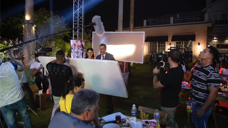 ماجد المصري وبسمة وسينتيا خليفة ورنا رئيس.. أبطال القصة الأولى من مسلسل 